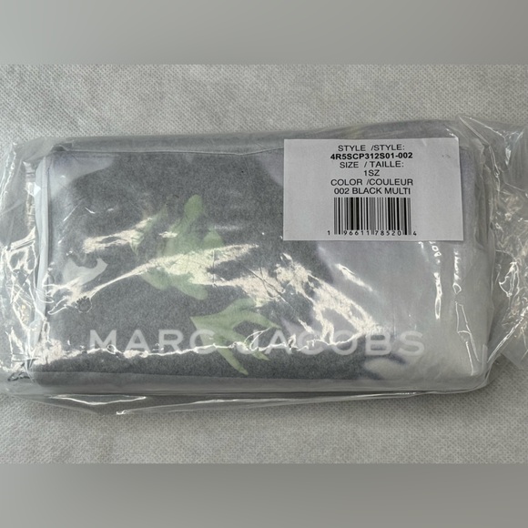 NWT Marc Jacobs x Wizard of Oz Bad Witch Black Leather Wristlet Limited Edition